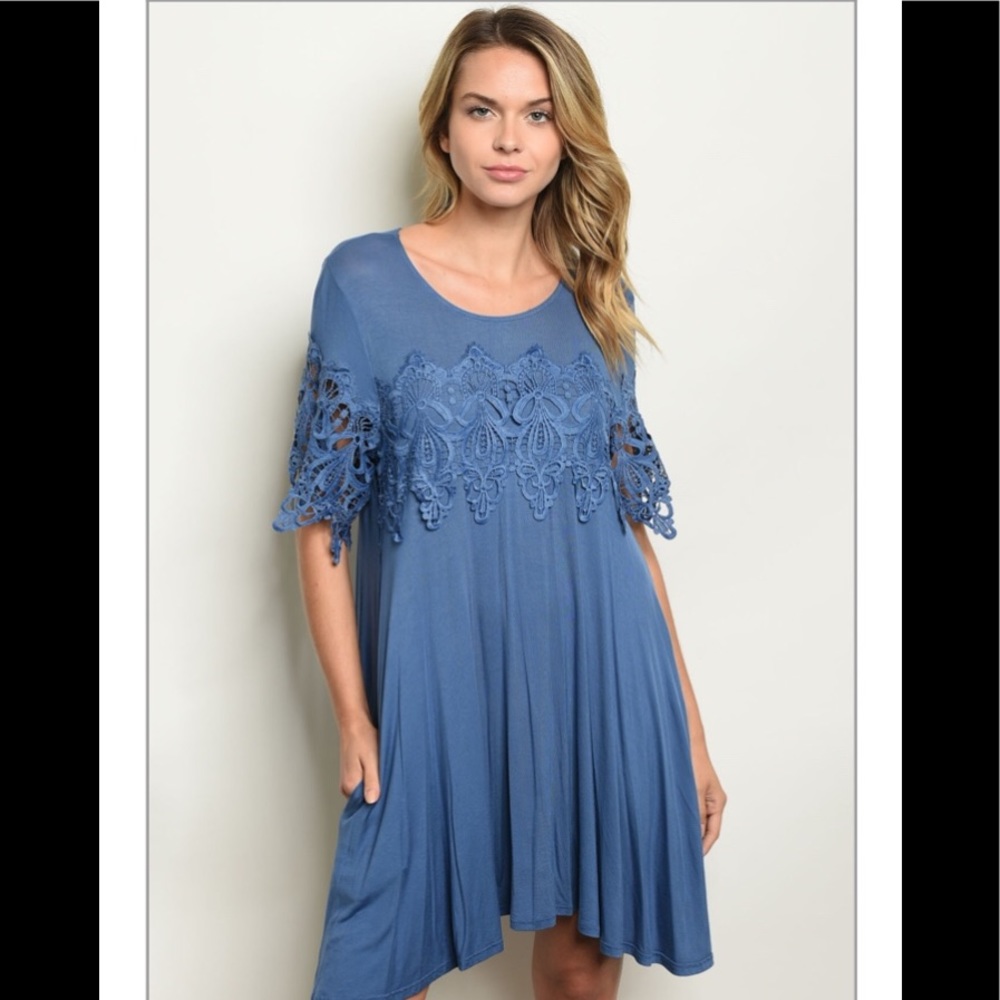 Blue Swing Dress.